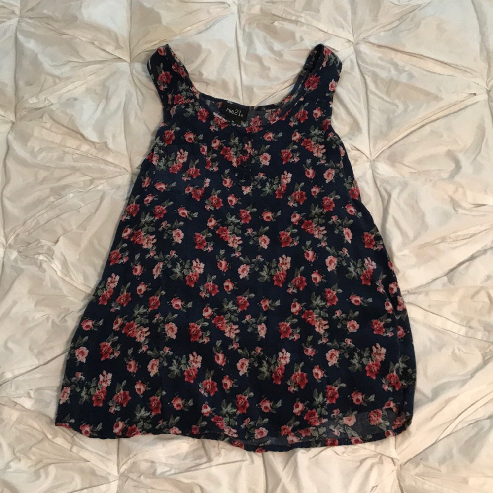 Short tank top crop